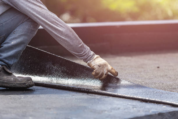Professional Exterior Waterproofing technician working in Wingate, IN